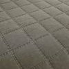 Full/Queen 3 Piece Cotton Faded Stone Washed Lightweight Quilt Set Green