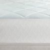 Twin size Washable Quilted Mattress Pad with Elastic Fitted Skirt